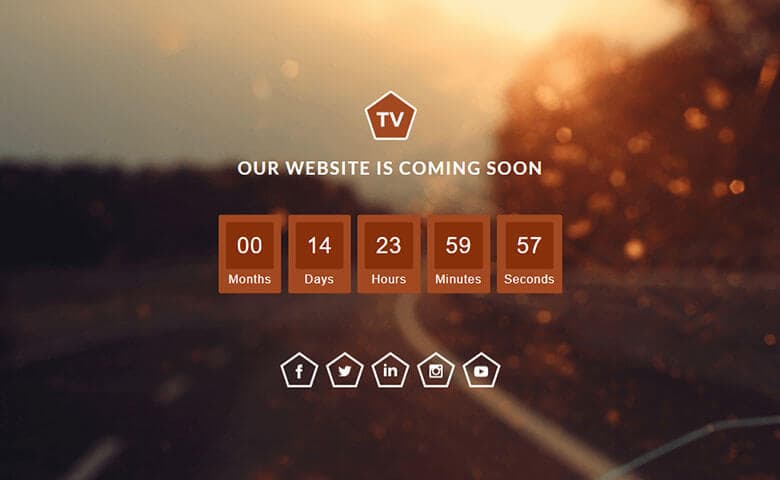 Free Launching Soon Responsive Widget Template