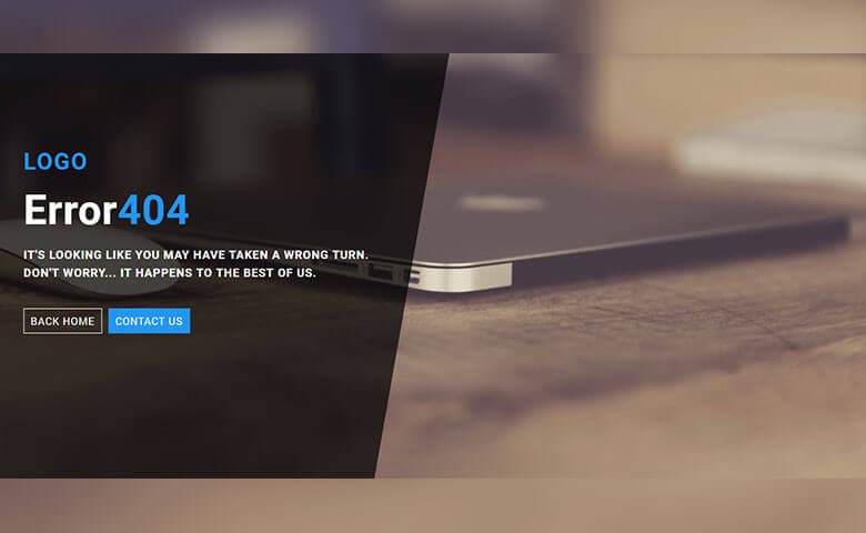 Free Smart Error 404 Page Widget Template