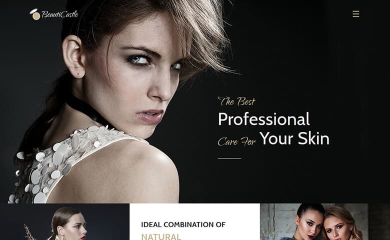 BeautiCastle – HTML5 Beauty Salon Website Design Template