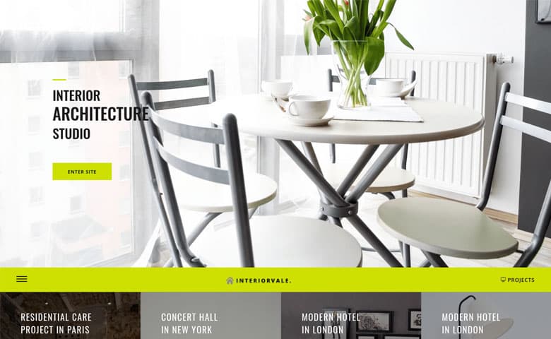 Interiorvale – Responsive Interior Design Website Template