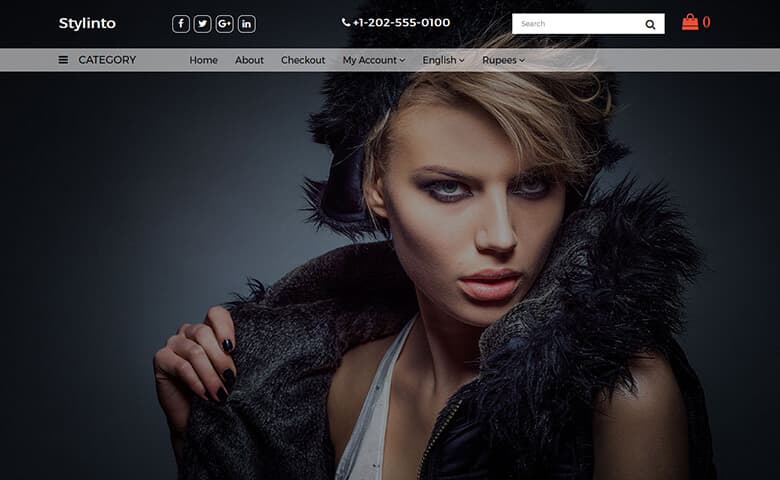 Stylinto – Free Fashion Store Ecommerce Website Template