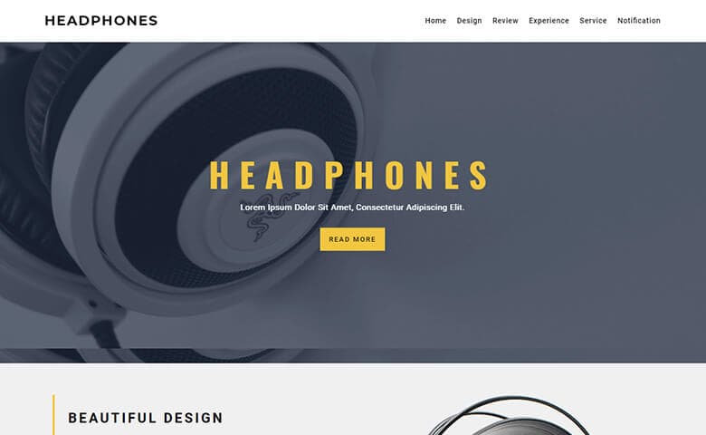 Freckle – Free HTML5 One Page Website Template