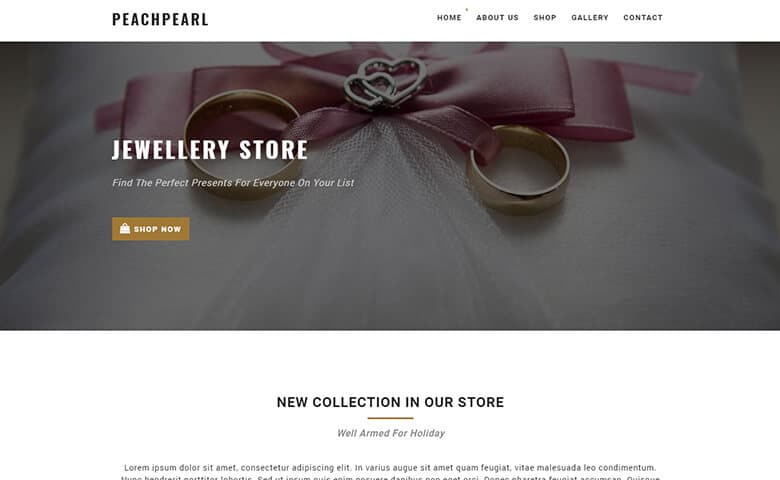 Peachpearl – Best HTML5 Email Newsletter Templates