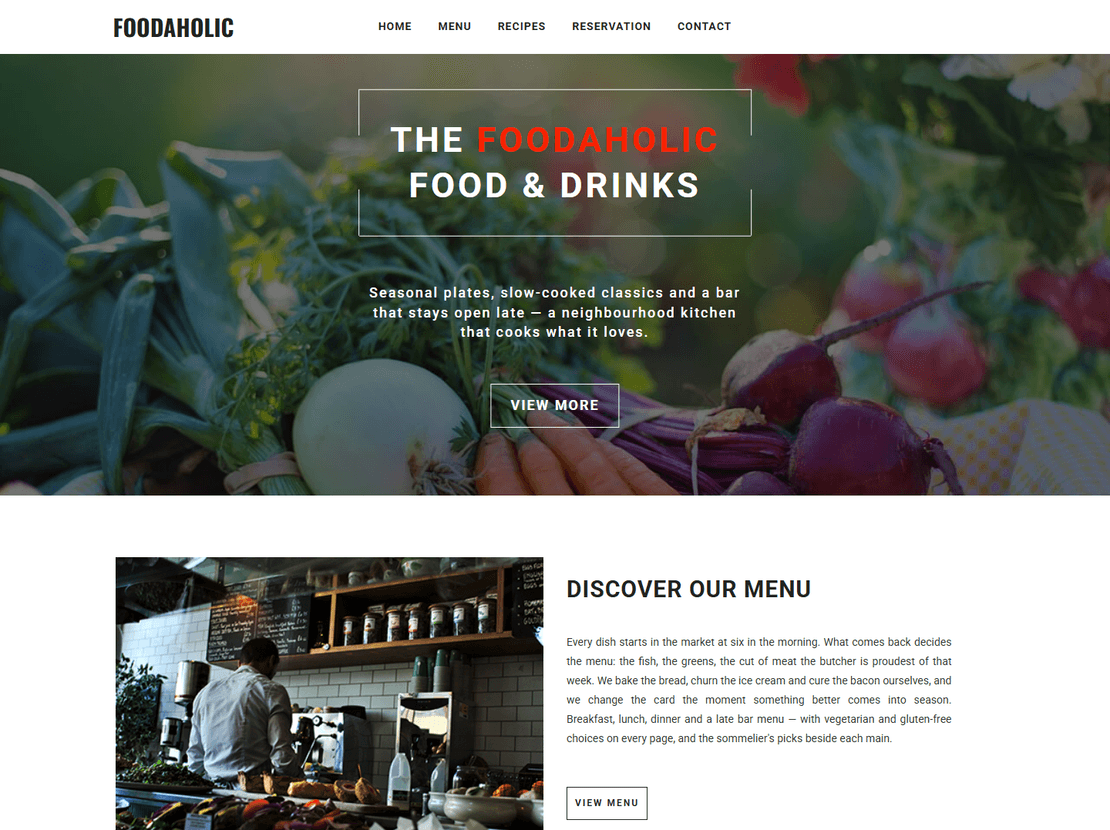 Foodaholic
