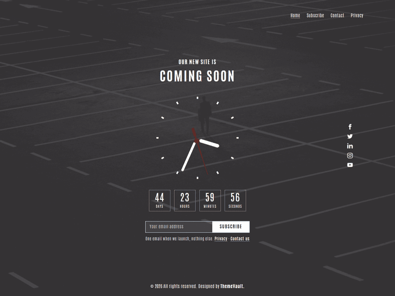 Magnificent Countdown Page Free Widget Download