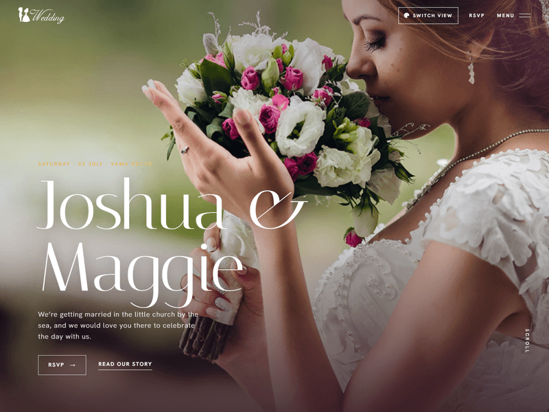WeWedding - Responsive Elegant Wedding Website Template