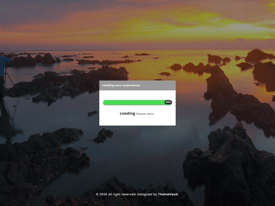 Yellow Design Progress Bar