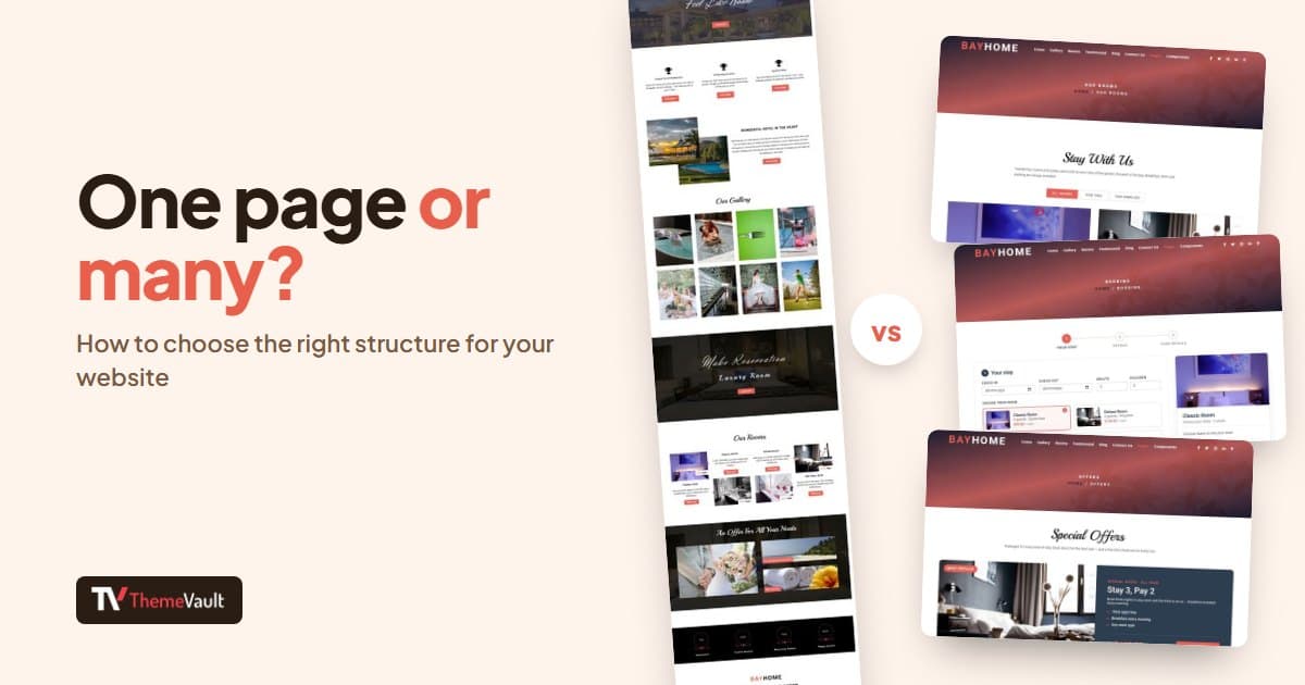 One-Page vs Multi-Page Website: Which Should You Build? (2026)