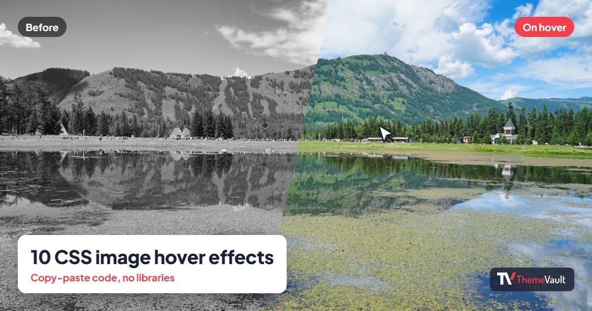 10 CSS Image Hover Effects (With Code You Can Copy)