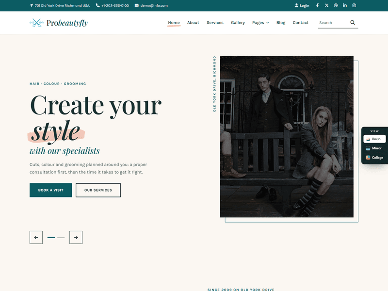 Probeautyfly – Best Beauty and Fashion Web Design Template