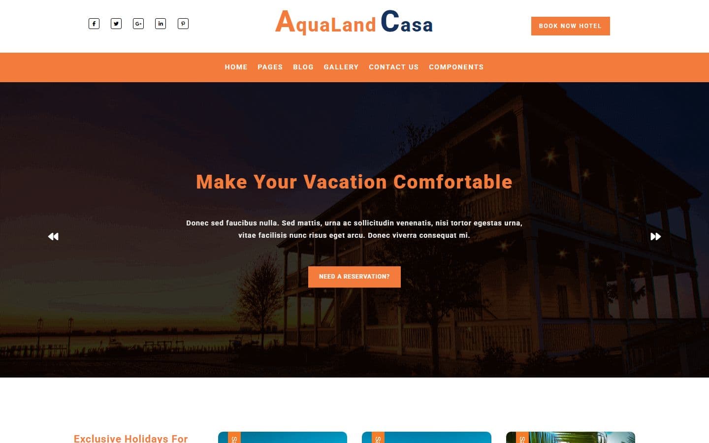 AquaLand Casa Resortlayout 2 page