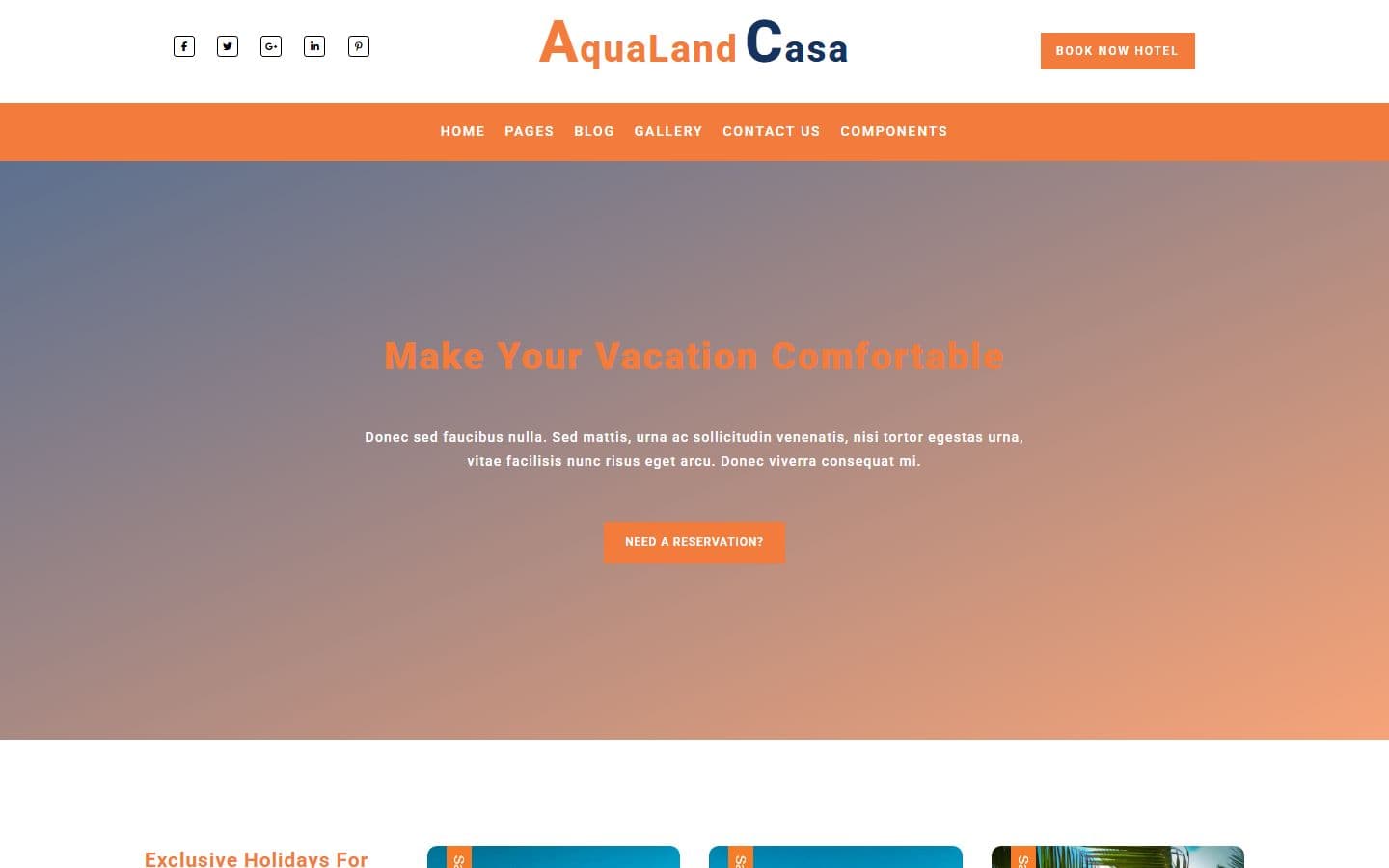 AquaLand Casa Resortlayout 3 page