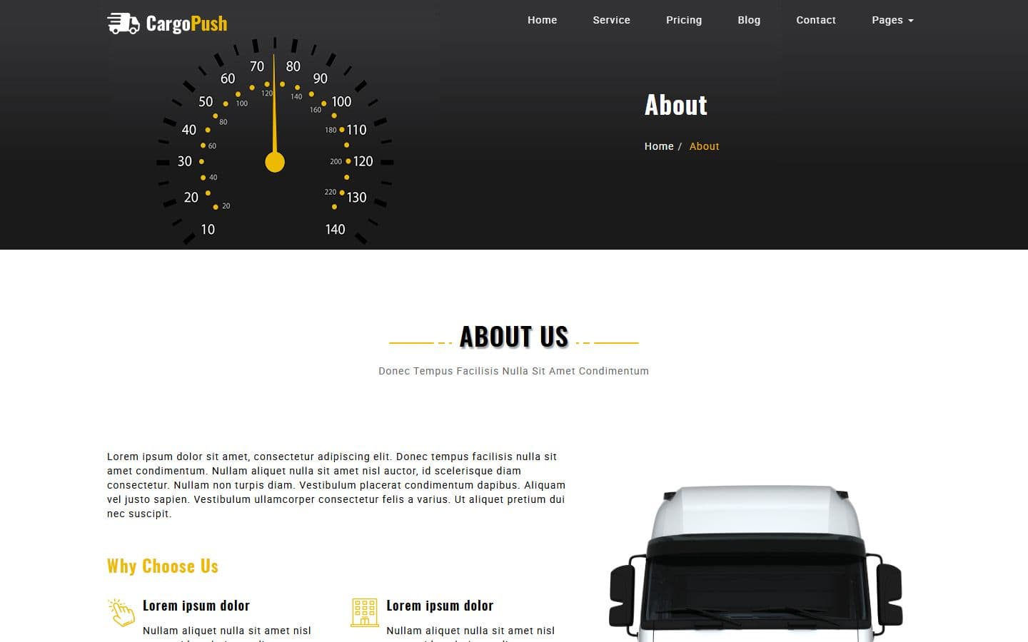 CargoPush About page