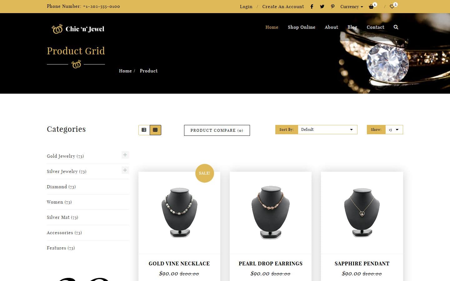 Chic-n-Jewel Product page