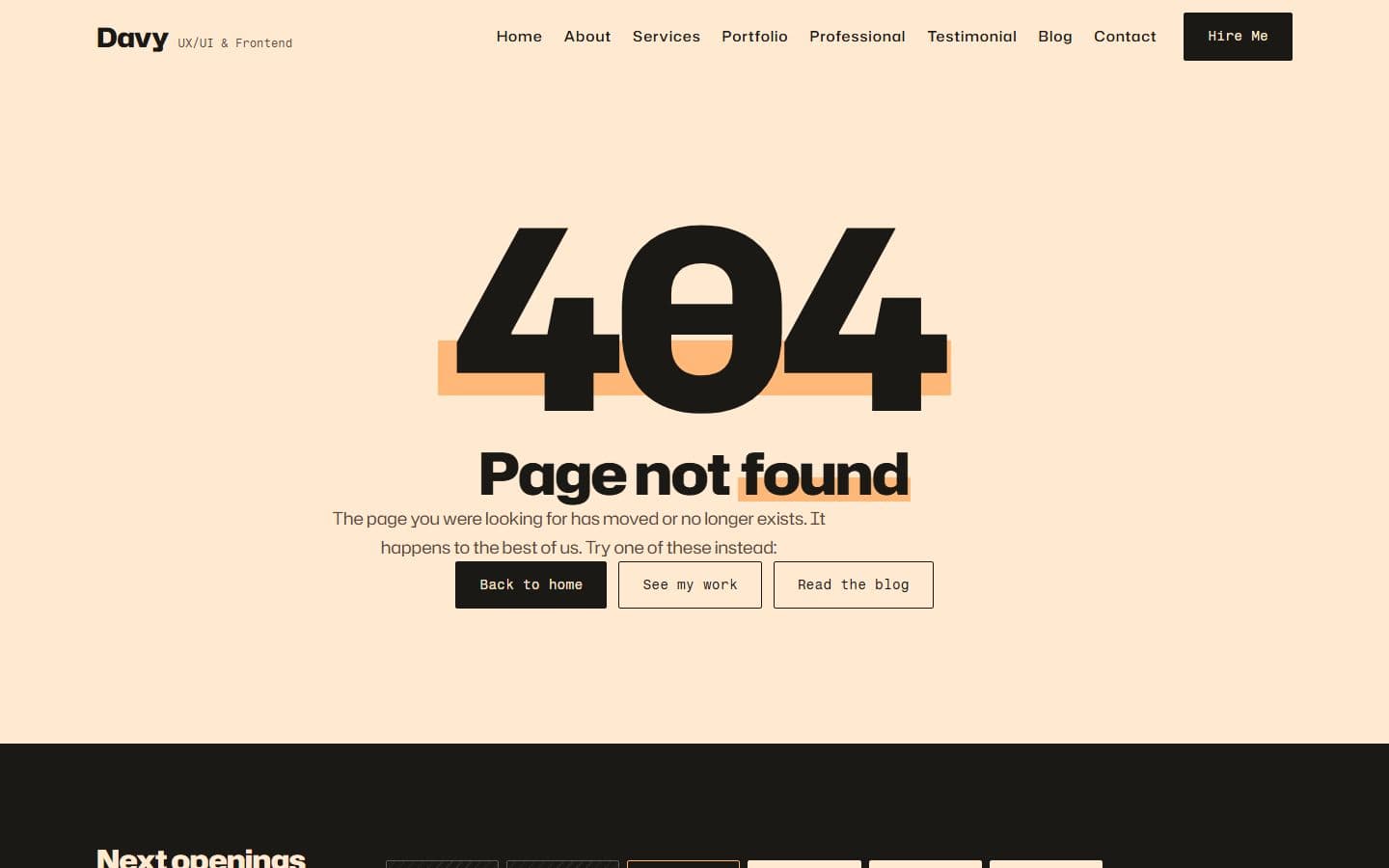 Davy-Del 404 page
