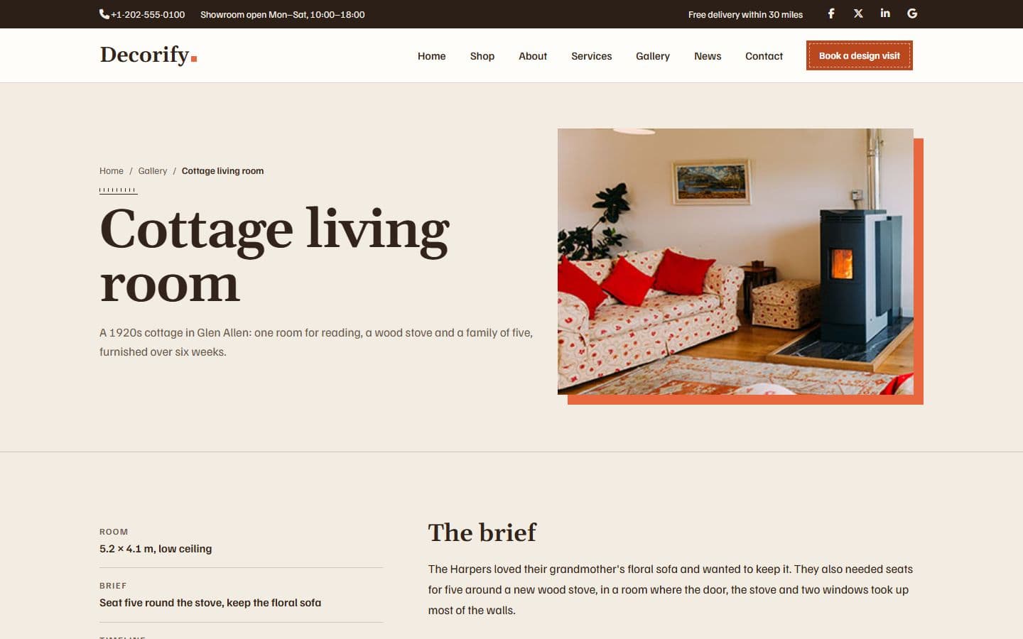 Decorify Project page