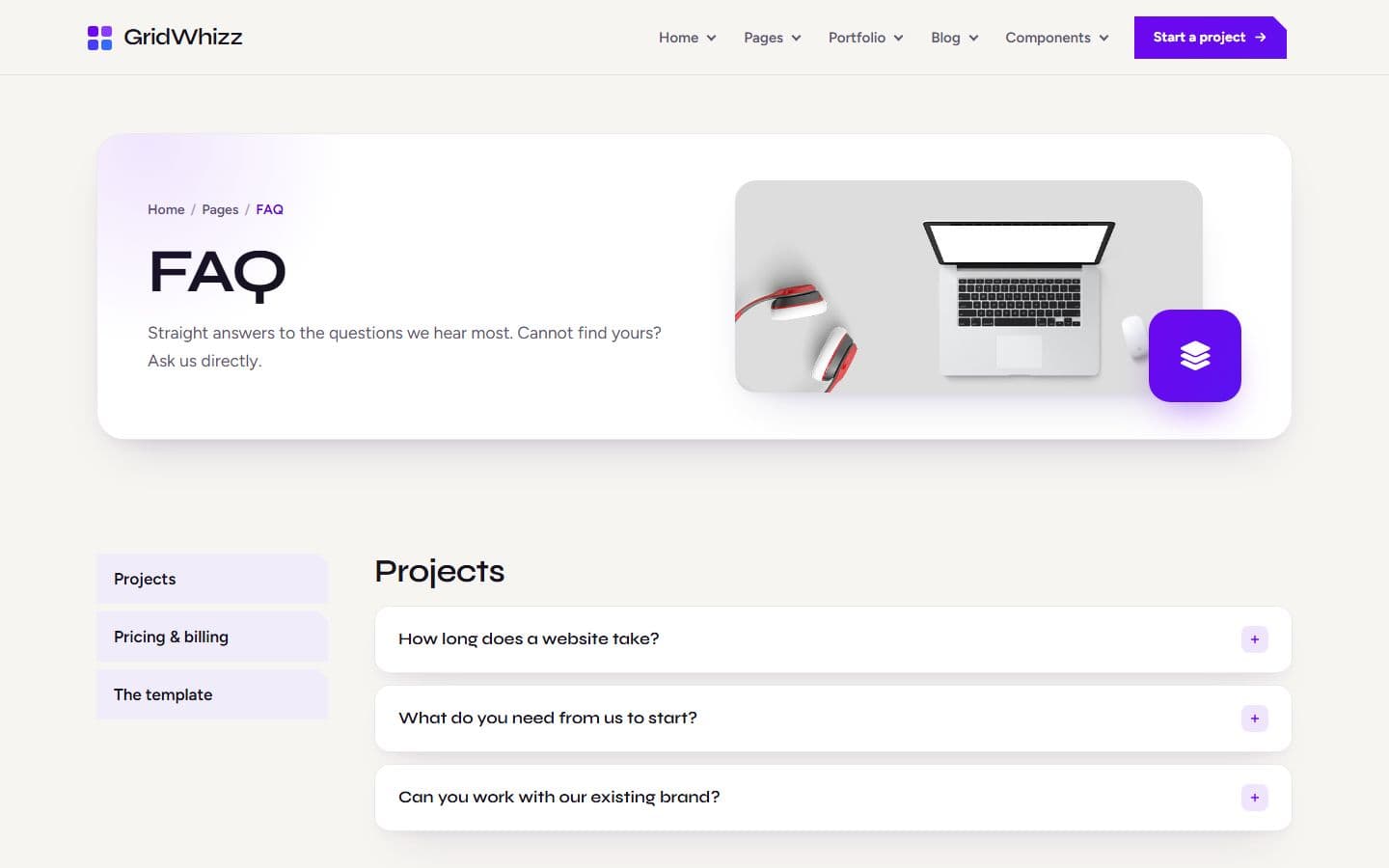 GridWhizz Faq page