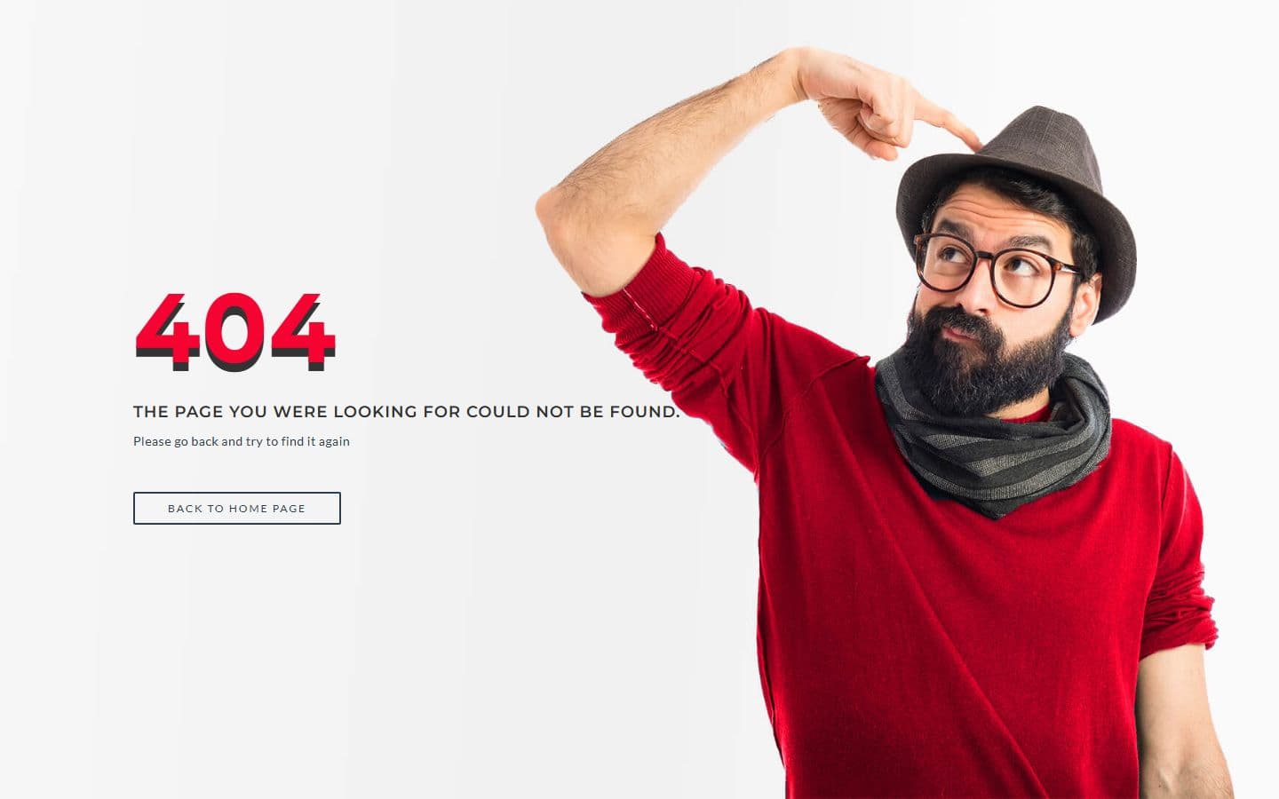 Jerrick 404 page