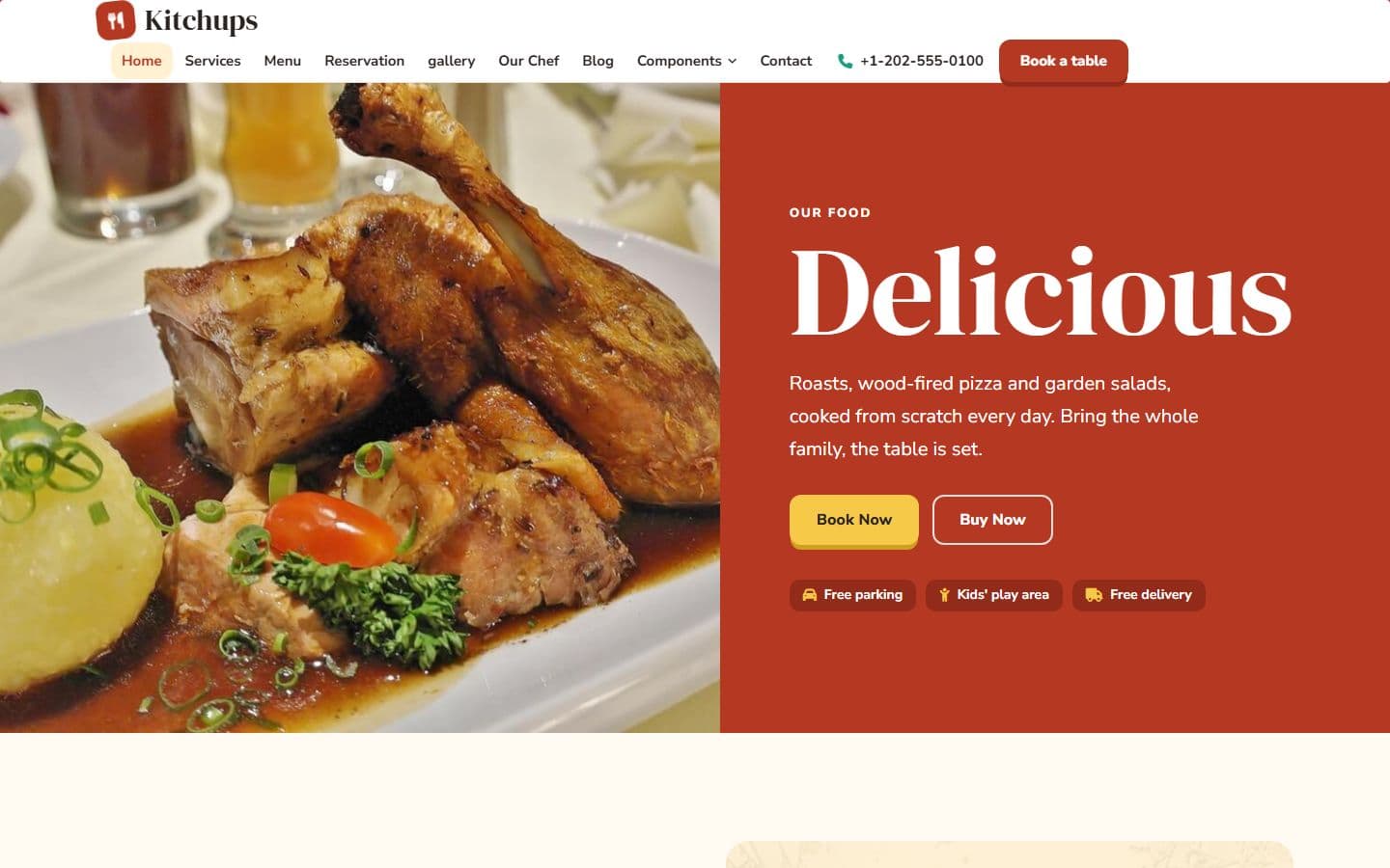 Kitchups Home page