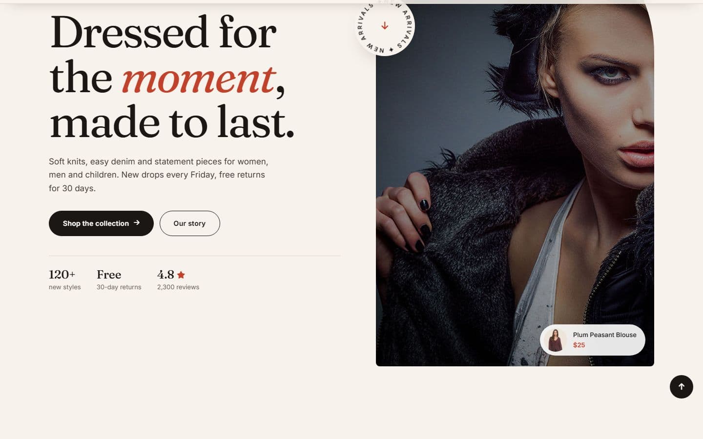 Stylinto Home page