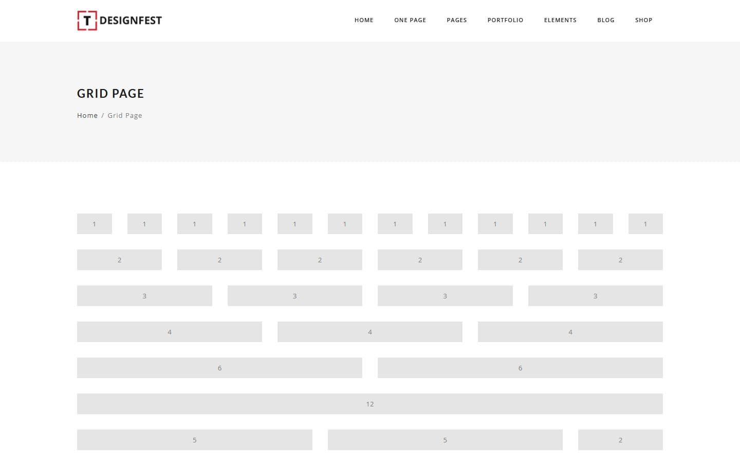 T-Designfest Grid page page