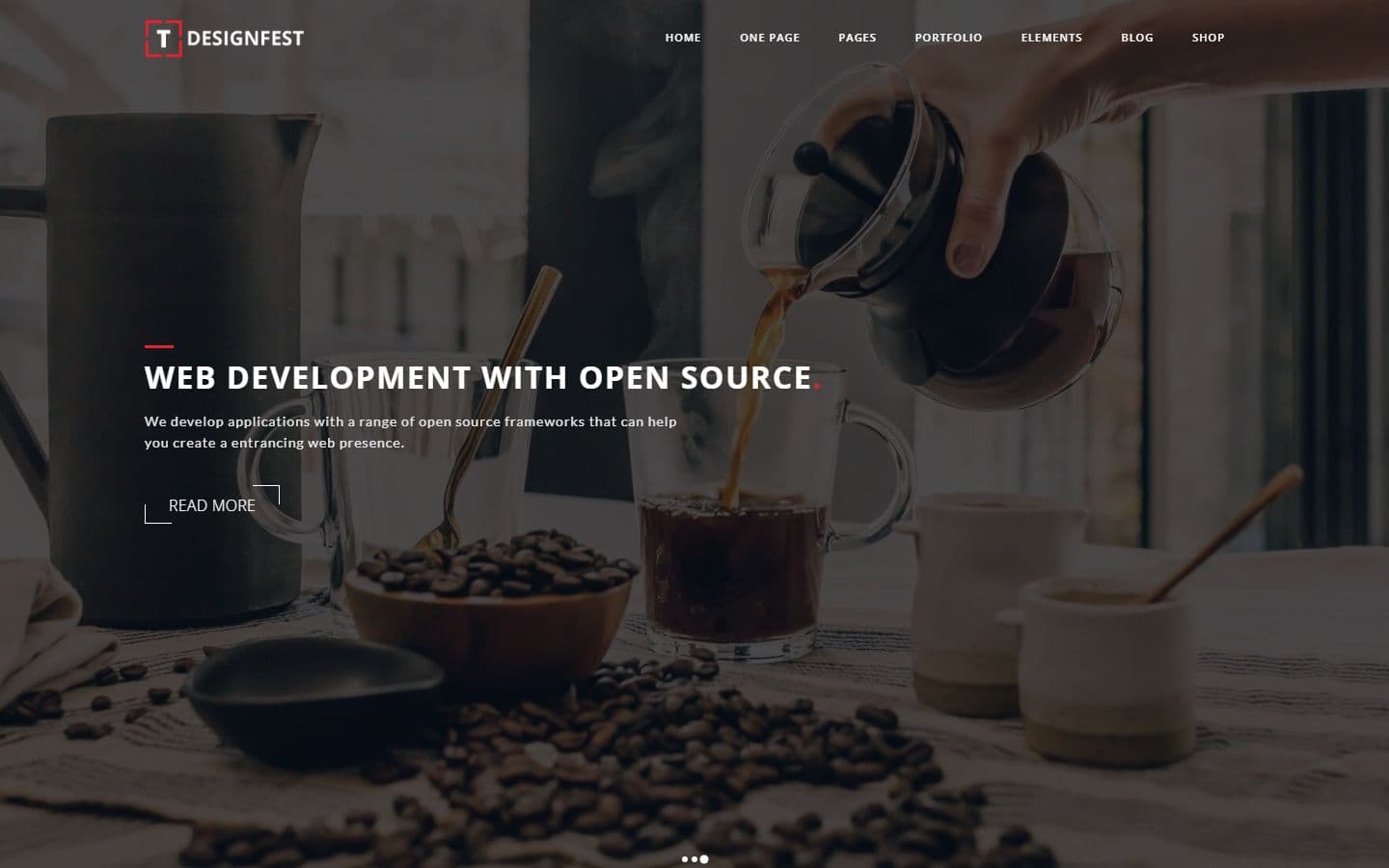 T-Designfest Home slider owl page