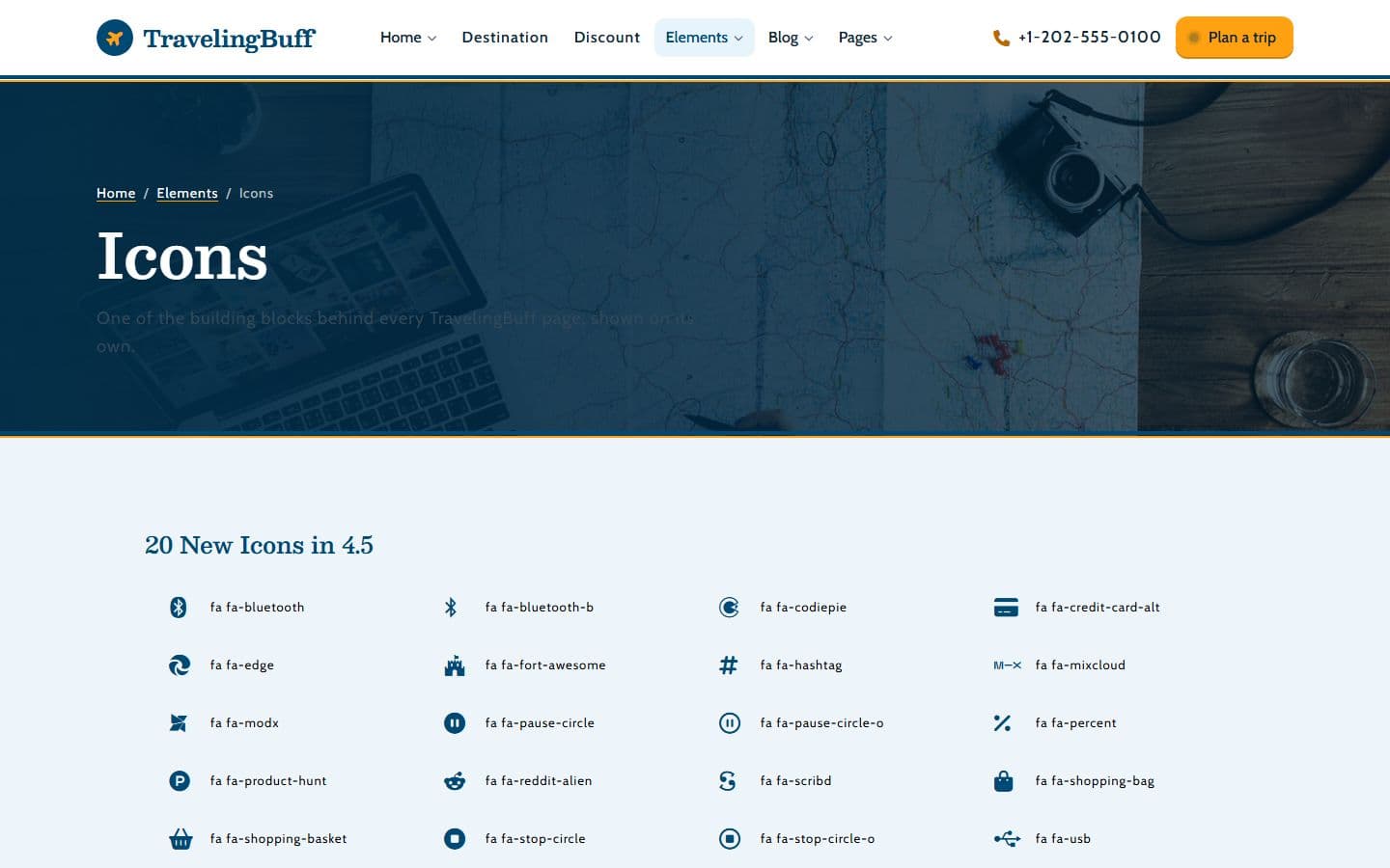 TravelingBuff Icons page