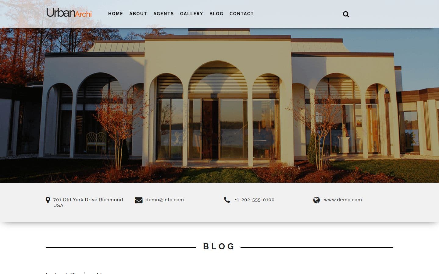 Urbanarchi Single blog page