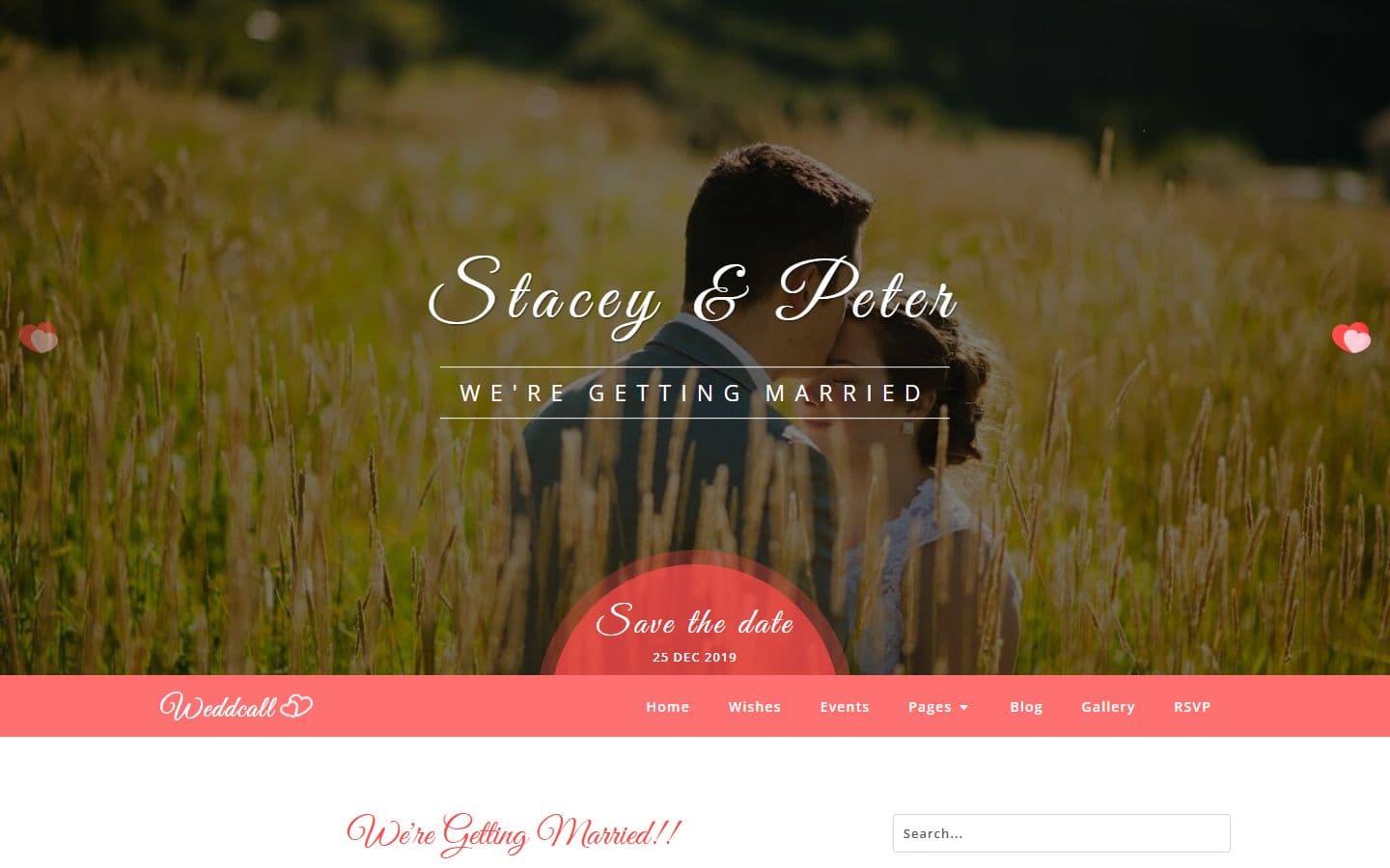 Weddcall Blog page