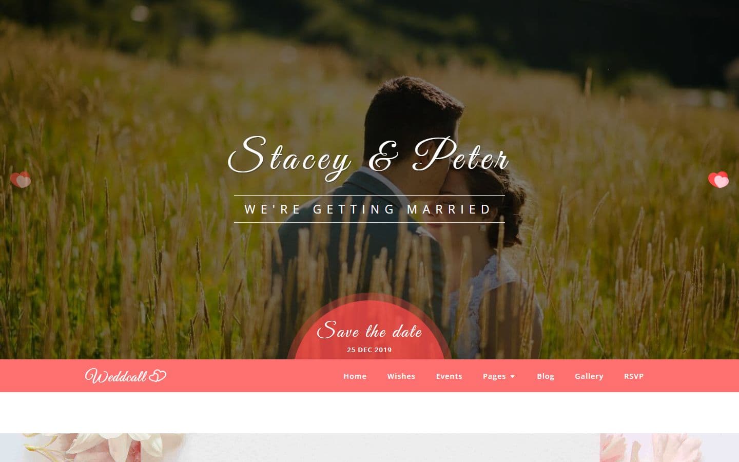 Weddcall Our story page