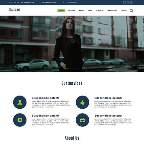 BusiMaxx template preview