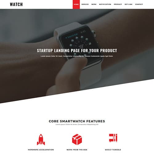 TimeLand template preview