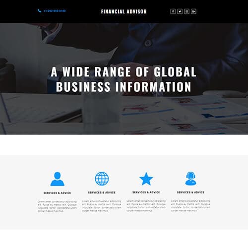 Dcovery template preview