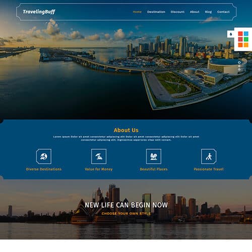 TravelingBuff template preview