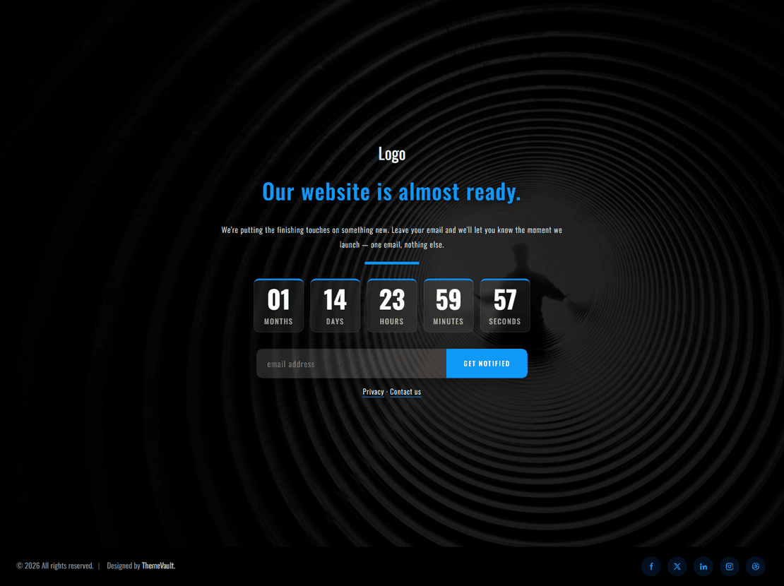 Launching Soon Page