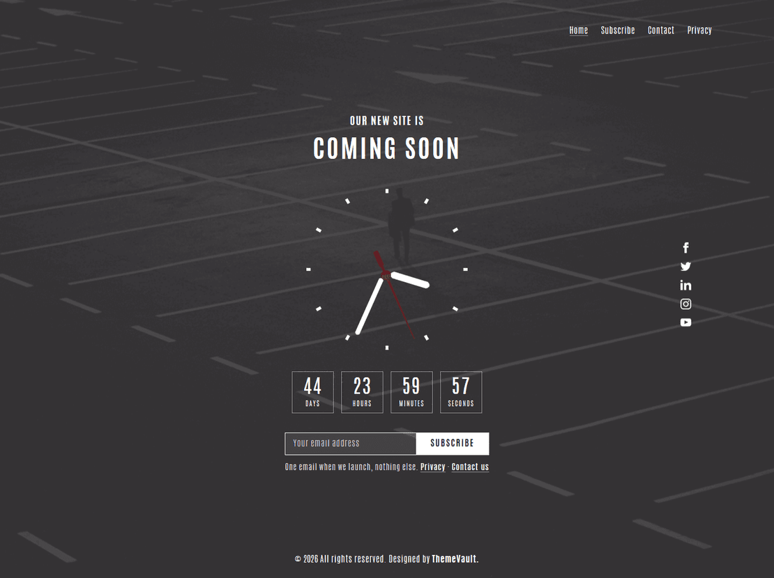 Magnificent Countdown Page