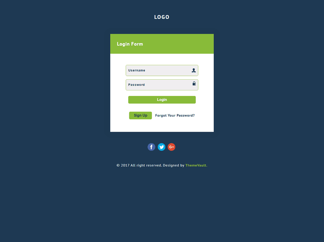 Simple Plain Login