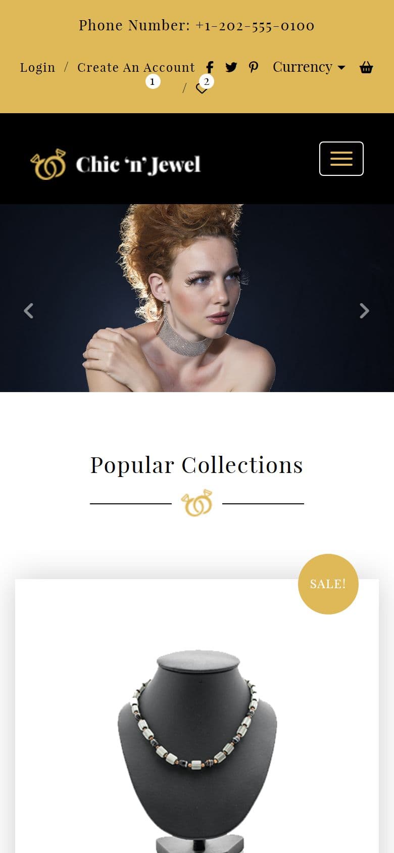 Chic-n-Jewel on a phone