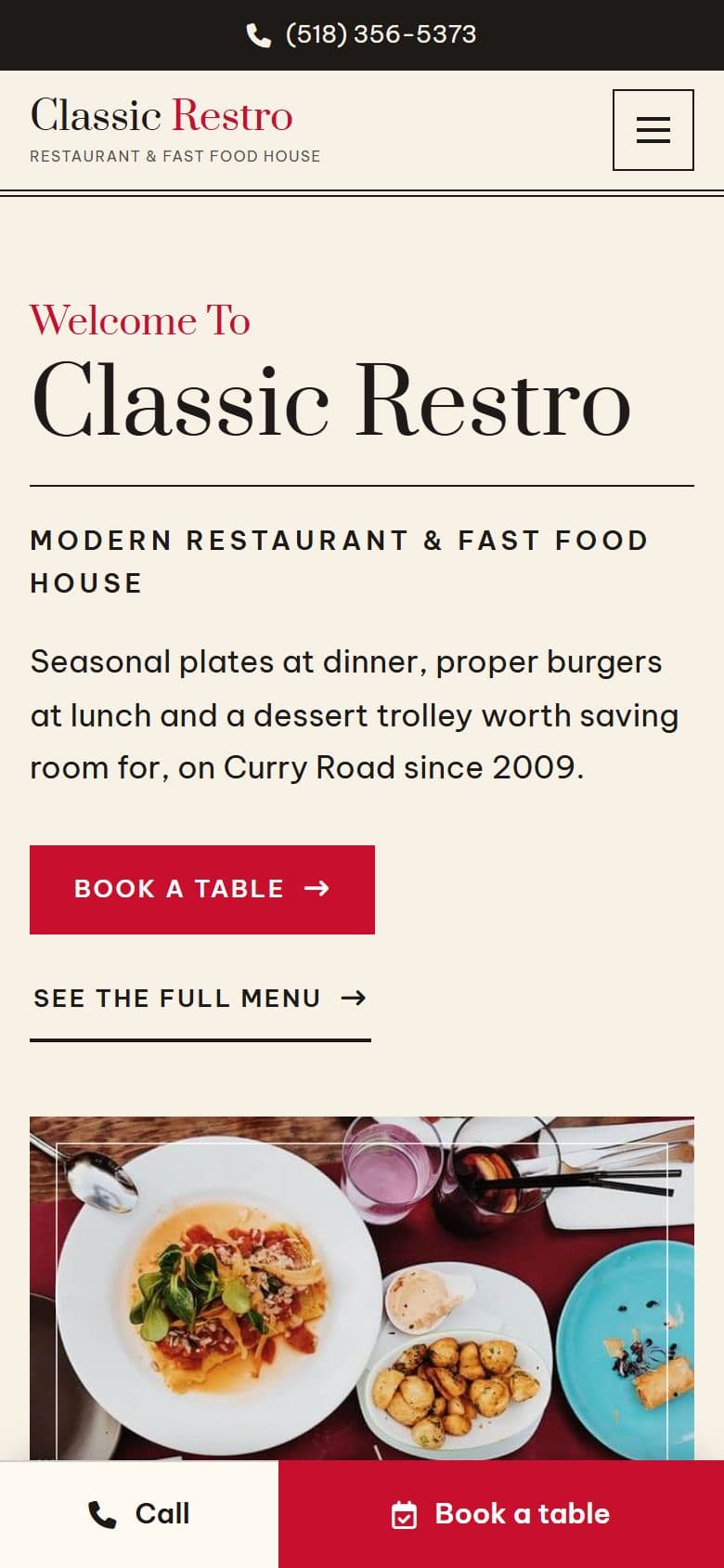 ClassicRestro on a phone