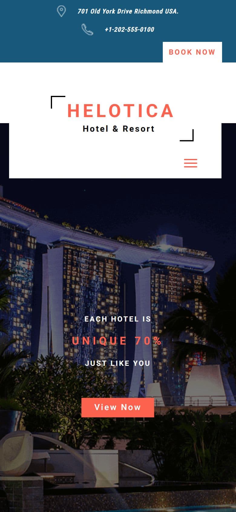 Helotica on a phone