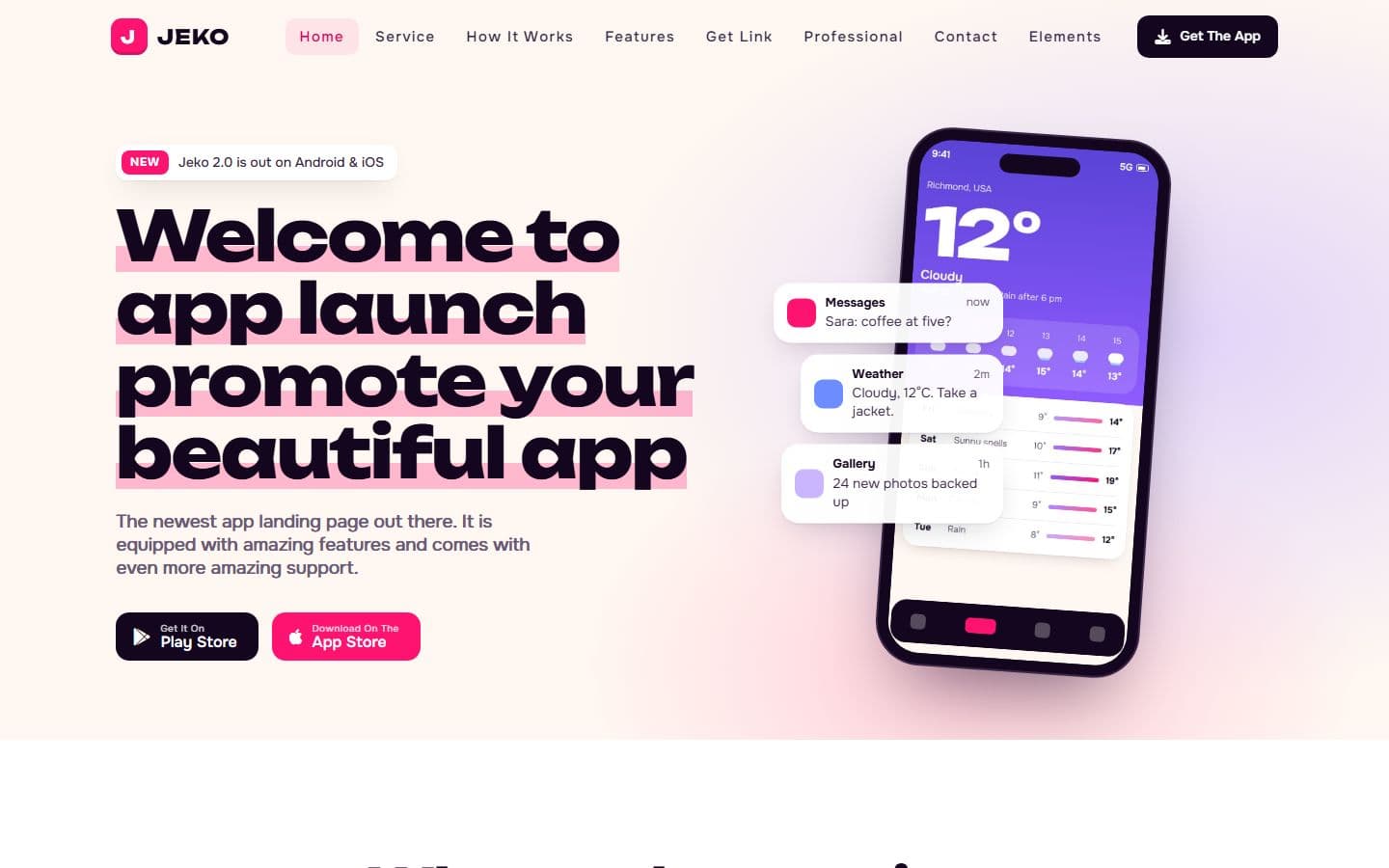 Jeko — Phone Stage design