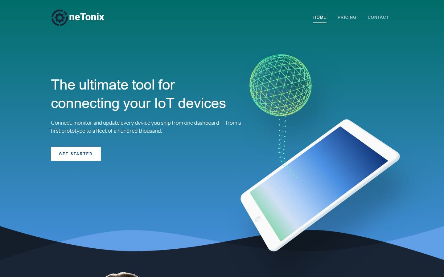 Onetonix Home page