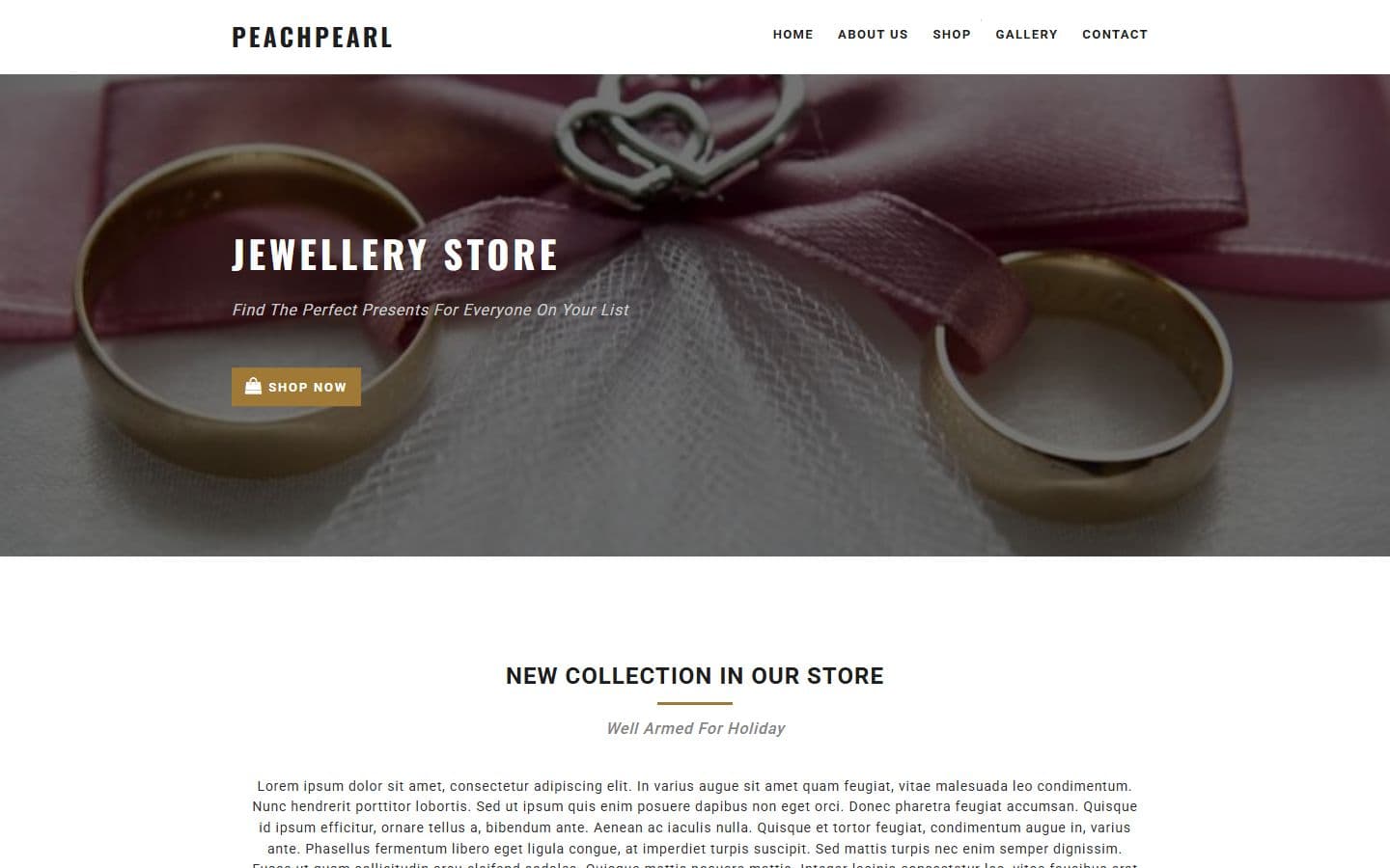 Peachpearl Home page