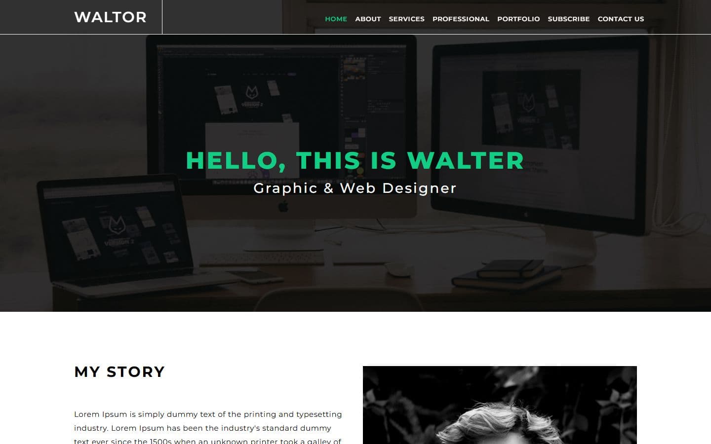 Walter-Hadon Home page