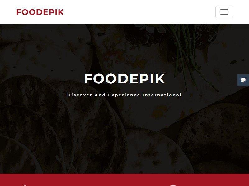 FoodEpik restaurant website template